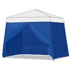 ABCCANOPY Slant Leg Side Wall 10x10ft base/8x8ft top, Blue (4
