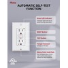AIDA GFCI Outlets 15 Amp, Self-Test Electrical Outlet, GFI Tamper-Resistant