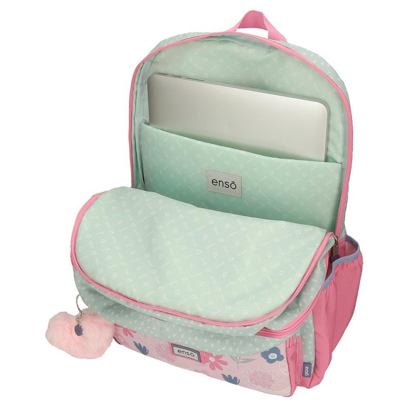 Enso Love Ice creams Multicolour Polyester kids' backpacks, Green, pc