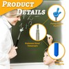 Ycgyycj 10 Pcs Colourful Telescopic Teachers Finger Pointer, Extends to