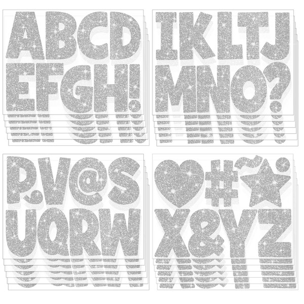 216 Pcs Bulletin Board Letters 24 Sheets Large Letter Stickers
