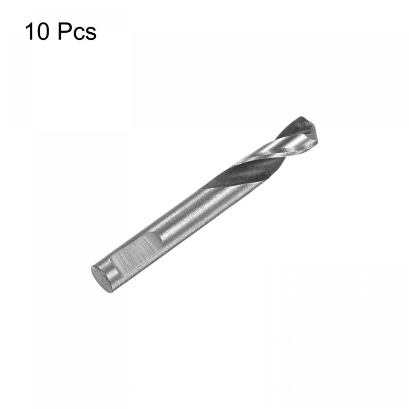 sourcing map 10pcs High-speed Steel Drill Bits 5mmx42mm for Hole