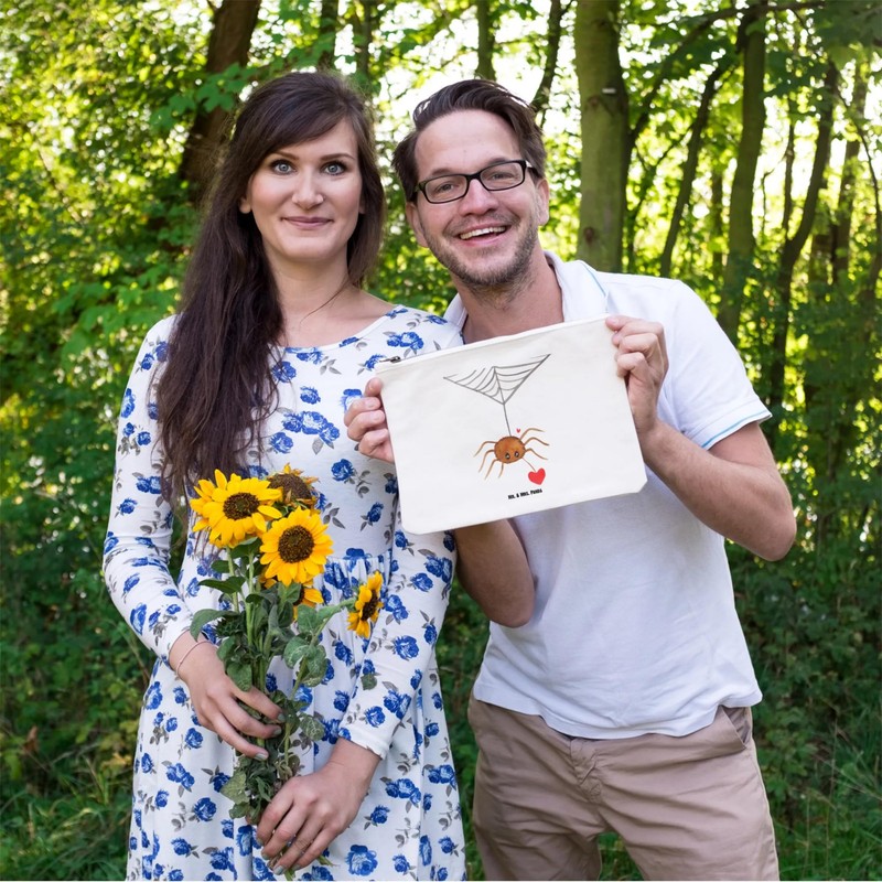 Mr. & Mrs. Panda Schminktasche Spinne Agathe Liebe Größe M