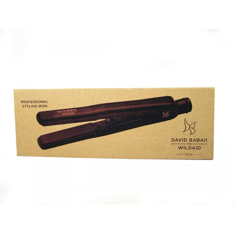 David Babaii 1"Ceramic Tourmaline Professional Pro Styling Flat Iron For