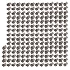 200 Sets Monk Rivet High Gloss 8x6mm Exquisite Workmanship Leather