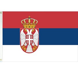 Vista Flags Serbia 3x5 Polyester Flag