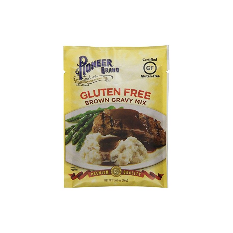 Pioneer Brand Gluten Free Premium Brown Gravy (Pack of 4)