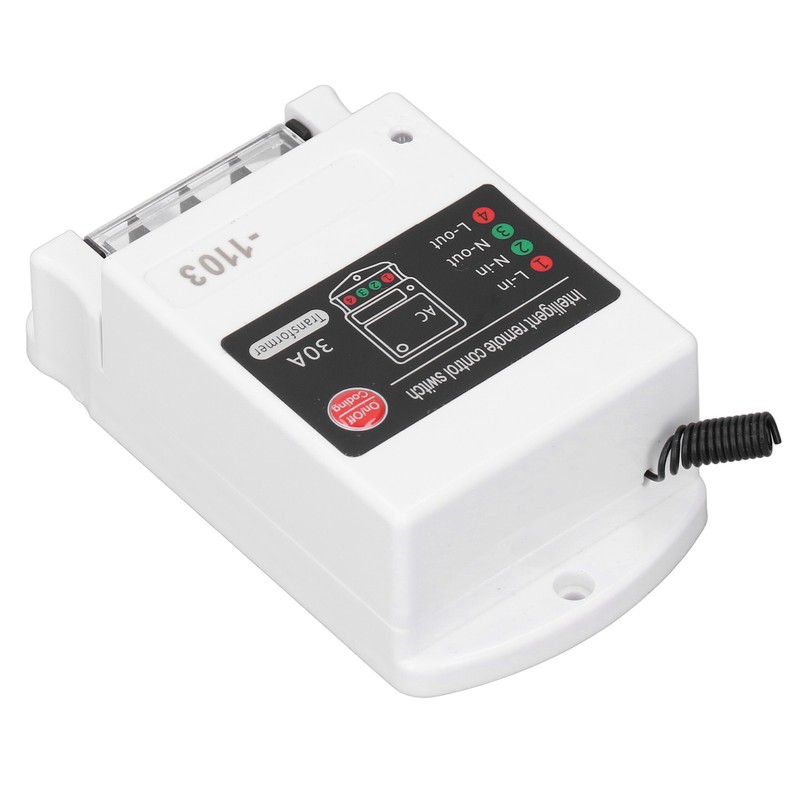 Remote Control Switch 30A Relay 3km Control Range Wireless Remote