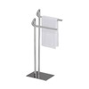 Kings Brand Furniture - Courter Metal Freestanding Bathroom Towel Rack