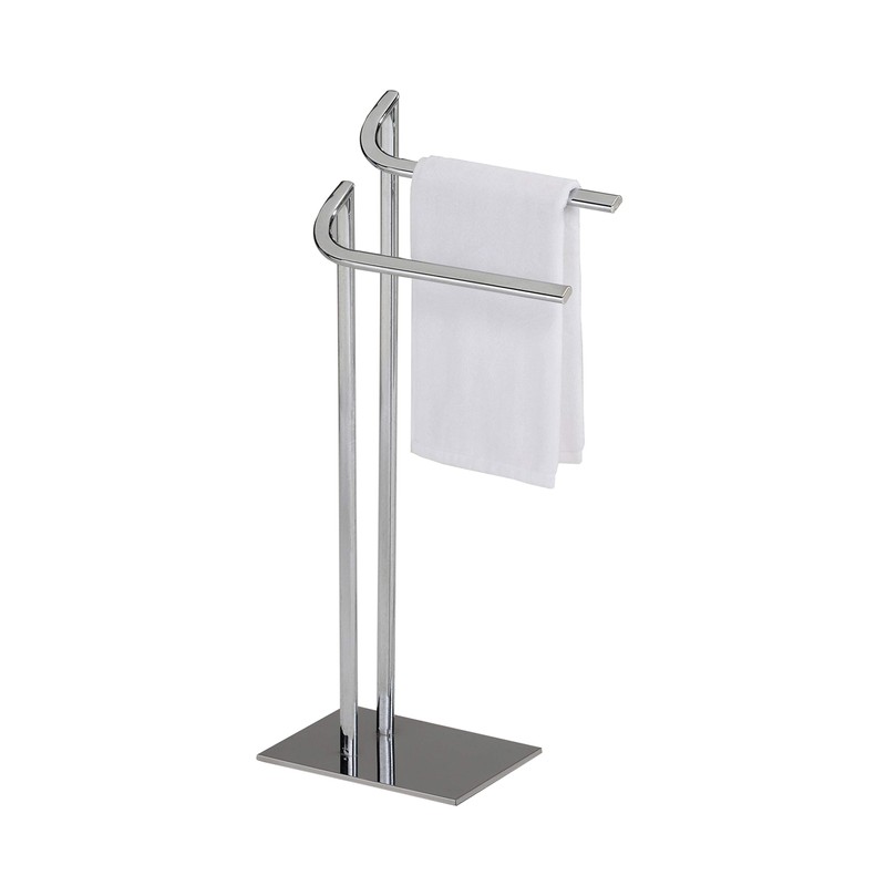 Kings Brand Furniture - Courter Metal Freestanding Bathroom Towel Rack
