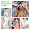 30Pcs Women Shirt Instant Cover up Button Pearl Safety Brooch