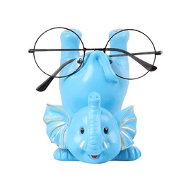 JOROBURO Animal Glasses Holder, Cute Elephant Eyeglass Stand Holder Decorative Glasses Stand, Sunglasses Display Stand Glasses Accessories for Desktop Decor and Gift(#2)