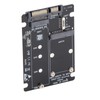Adaptador Micro SATA, 2 en 1 Mini M.2 NGFF/mSATA SSD