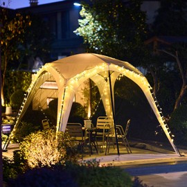 54% More Space Compared to Standard 10x10 ft Pop Up Canopy Tent, Instant Screen House with Mosquito Net, Portable Waterproof Gazebo for Backyard, Patio, Picnic, Outdoor Quick Setup Folding Insect