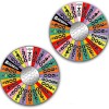 Plastic Waffles Set of 2 Wheel Of Fortune #3 Game