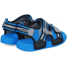 Geox Kids Boy's Ultrak 1 (Little Kid/Big Kid) Light Blue/Black 34 (US 3 Little Kid)