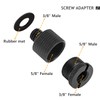 12 Pieces Mic Stand Adapter, Mic Thread Screw Adapter 5/8