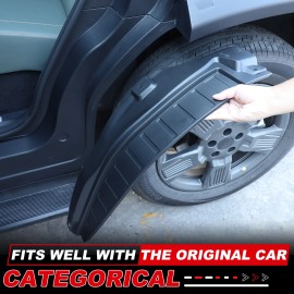 ACRT Car Rear Wheel Mud Flaps Splash Guards Trim Mudguard Kit For Chery ICAR 03 2024+