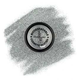 Stargazer Biodegradable Glitter Shaker - Silver. Festival Friendly Biodegradable Cosmetic Glitter