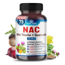 Ultra Herbs Suplemento Nac 150 Cápsulas Desintoxicación
