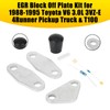 Areyourshop EGR Block Off Plate Kit for 1988-1995 To-yo-ta V6