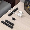 JacobsParts 5-Clip Multi ​USB Cable Organizer Cord Management Charger Clip
