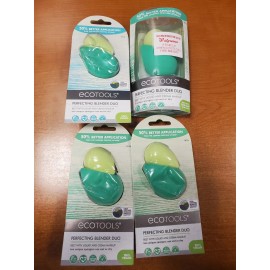 EcoTools 4 Packs of 2: ECOTOOLS Perfecting Blender Duo Makeup Sponges SHELFWEAR 6161-R6P1
