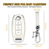 FT FUNTOR for Nissan Key Cover,3 Buttons TPU Key Case