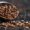 GranAroma Brown Flax Seeds, Baking, Egg Replacement, Linseeds (4.96 Ounce)