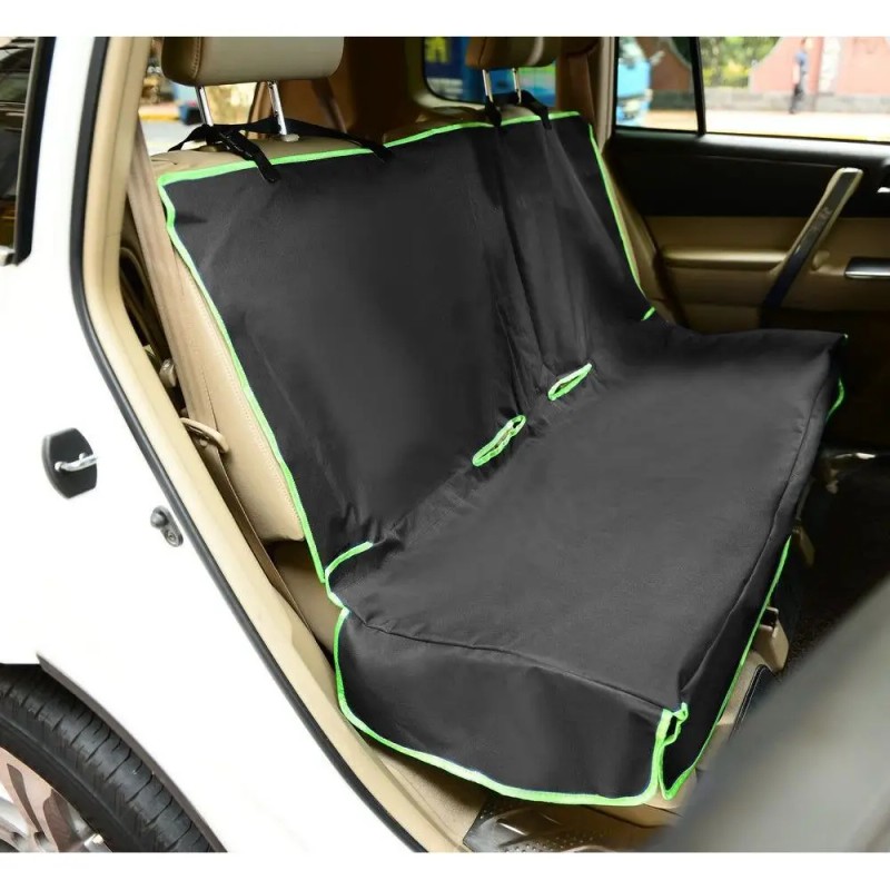 Rolmih Back Seat Safety Cover Black Mess Free Car Pet