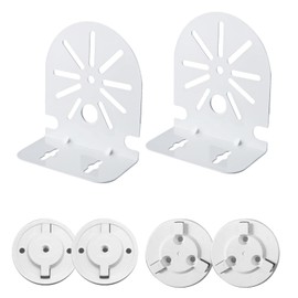 WiTi Solid Metal Wall Mount for IP Cameras Dome and Ball Wireless WiFi PT Cameras Bracket for Indoor Outdoor Security Systems Compatible with Ezivz, Tapo, etc