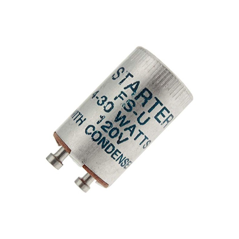 Starter FS-U, 120 Volt, 2 Pin Base, 4-30 Watt Use