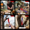 TOOLUTION Camping Hatchet – Outdoor Axe for Wood Splitting, Kindling,