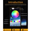 Qasim Sequential LED Strips APP Bluetooth Control RGB Multi Color