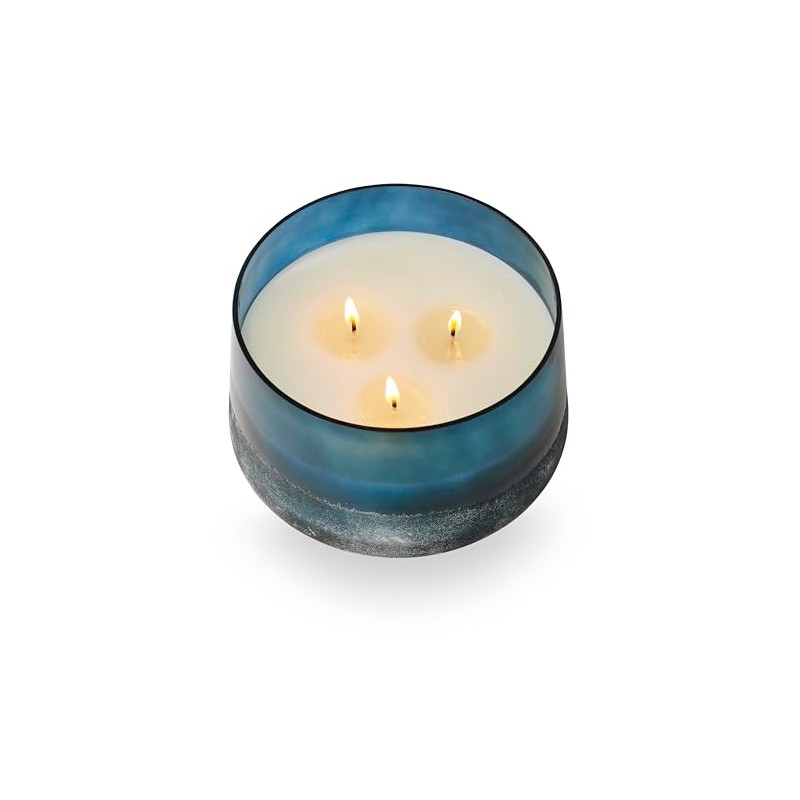 ILLUME Beautifully Done Hidden Lake Large Baltic Glass Candle