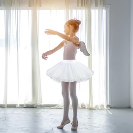 KSBBHDS 1 White Dress Tutu for Girls, White Tutu, Tulle Tutu, White Tutu, Tutu, Puff Skirt for Girls, White