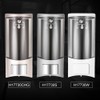 CHUANGDIAN Wall-mounted Single Bottle Manual Soap Dispenser Shampoo Box Rest