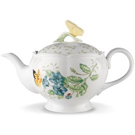 Lenox Butterfly Meadow Teapot, 2.8 LB, Multi