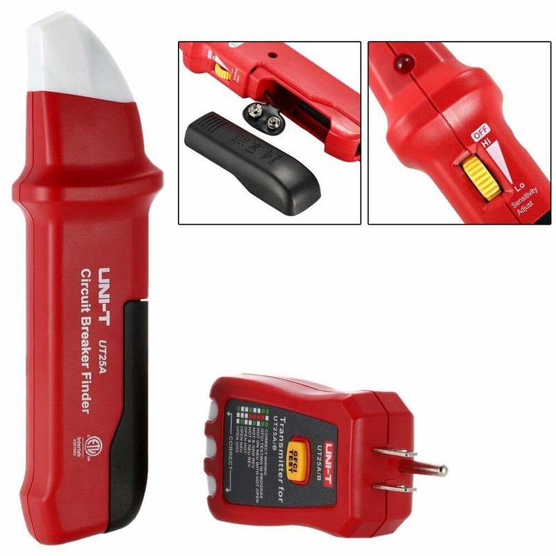 UNI-T UT25A Digital AC Circuit Breaker Finder and Tracker Kit