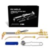 RX WELD Medium Oxy Acetylene Torch Kit, 12 PCS Welding