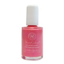 Honeybee Gardens Water-Based Nail Enamel, Bright Salmon Pink, Eco-Friendly, Odorless & Vibrant Polish, 0.5 fl oz