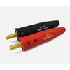 Generic Lenco Model UP-10 (Black & Red Pair) Tapered Cable Plug, Item# 05270 & 05271