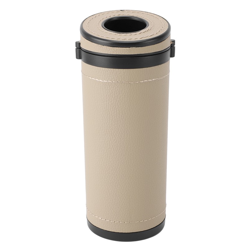 Car Tissue Holder Lightweight Leather and Tungsten Steel Car Tissues