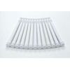 elitegrips TD50 Golf Grips, Set of 13, Silver White with