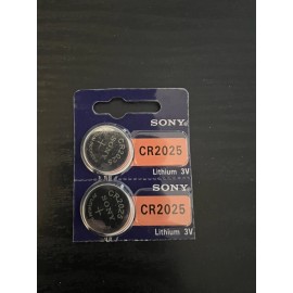 Sony 2pcs Sony CR2025 3V Lithium Battery  Exp 2033 - USA Seller - Free Shipping