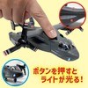 Osprey Airplane Transportation Toy Light Up Sound Deformation Propeller Pull