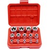 14 Piece E Torx Star Wrench Set with Case, 1/4",