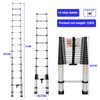 Folding Ladder Telescopic Ladder 4.4 Meters Carry Industrial Ladder Multi-Use