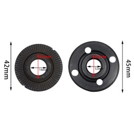 Angle Grinder Disc Holder Lock Nuts Set Compatible with Makita M14 Shank Angle Grinders