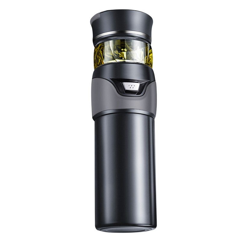 Tea Bottle with Infuser Tea Tumbler Stainless Steel Double Layer